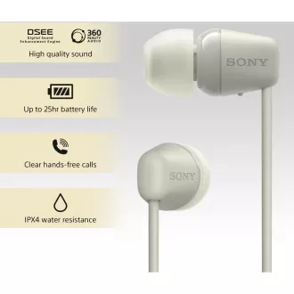 WIC100C.CE7 grau Kopfhörer Sony