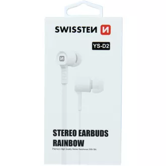OHRSTÖPSEL RAINBOW YS-D2 WEISS SWISSTEN OHRSTÖPSEL RAINBOW YS-D2 WEISS SWISSTEN