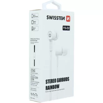 OHRSTÖPSEL RAINBOW YS-D2 WEISS SWISSTEN OHRSTÖPSEL RAINBOW YS-D2 WEISS SWISSTEN