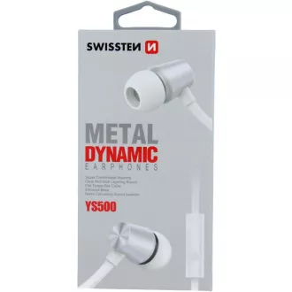 OHRSTÖPSEL DYNAMISCH YS500 SILV/WH SWISSTEN OHRSTÖPSEL DYNAMISCH YS500 SILV/WH SWISSTEN