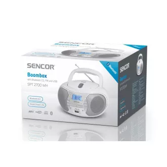 SPT 2700 WH MIT CD/MP3/USB/BT SENCOR
