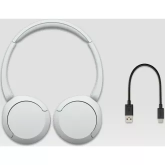 WH CH520 weißer Bluetooth-Kopfhörer SONY WH CH520 weißer Bluetooth-Kopfhörer SONY