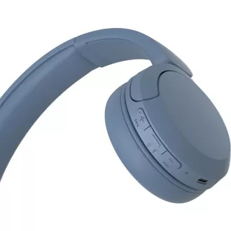 WH CH520 blauer Bluetooth-Kopfhörer SONY