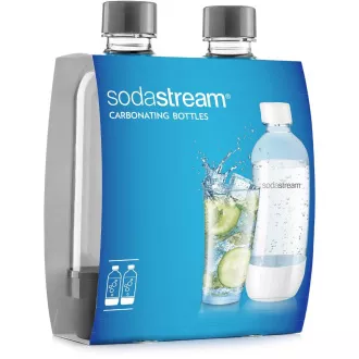 Flasche 1l GRAU / Duo Pack SODASTREAM Flasche 1l GRAU / Duo Pack SODASTREAM
