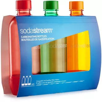 Flasche TriPack 1l ORANGE / ROT / GRÜNE SODAST