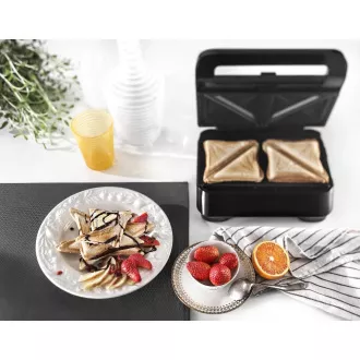 SW12B.BK DE'LONGHI KOMPAKT-SANDWICHMAKER