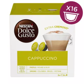 DOLCE G. CAPPUCCINO KAPSELN 16 STÜCK NESCAFÉ DOLCE G. CAPPUCCINO KAPSELN 16 STÜCK NESCAFÉ