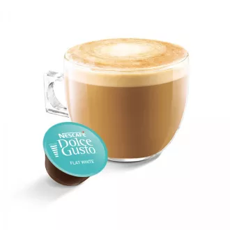 DOLCE G. FLACHE WEISSE KAPSELN 16 STÜCK NESCAFÉ