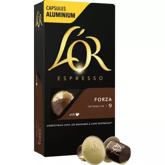 NESPRESSO FORZA KAPSELN 10 Stück LOR
