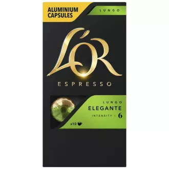 NESPRESSO LUNGO ELEGANTE KAPSELN 10 Stück LOR NESPRESSO LUNGO ELEGANTE KAPSELN 10 Stück LOR