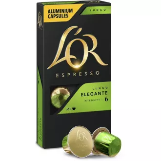 NESPRESSO LUNGO ELEGANTE KAPSELN 10 Stück LOR NESPRESSO LUNGO ELEGANTE KAPSELN 10 Stück LOR
