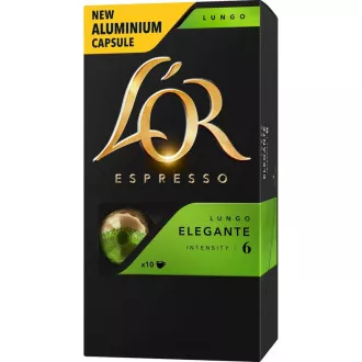 NESPRESSO LUNGO ELEGANTE KAPSELN 10 Stück LOR NESPRESSO LUNGO ELEGANTE KAPSELN 10 Stück LOR