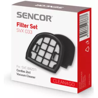 SVX 033 Filterset für SVC 8825TI SENCOR SVX 033 Filterset für SVC 8825TI SENCOR