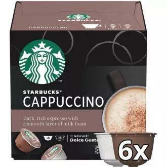DOLCE G. CAPPUCCINO 12 STÜCK KAPS. STARBUCKS