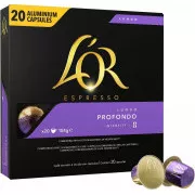 NESPRESSO PROFONDO KAPSELN 20 Stück LOR