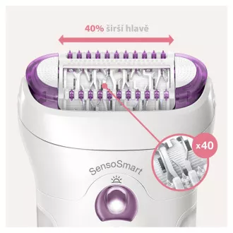 SEIDEN-EPIL 9-710 LILA EPILIERER BRAUN