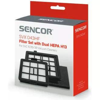 SVX 043HF Filtersatz SVC 1035/38 SENCOR