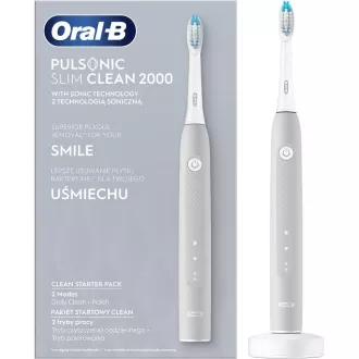 PULSONIC SLIM 2000 PINSEL GRAU ORAL-B PULSONIC SLIM 2000 PINSEL GRAU ORAL-B