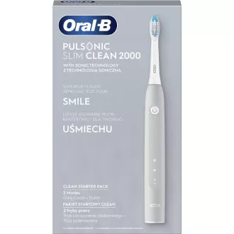 PULSONIC SLIM 2000 PINSEL GRAU ORAL-B PULSONIC SLIM 2000 PINSEL GRAU ORAL-B