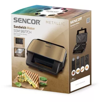 SSM 9977CH SENCOR Sandwich-Maschine SSM 9977CH SENCOR Sandwich-Maschine