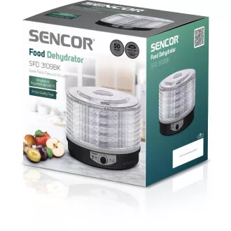 SFD 3109BK SENCOR Fruchttrockner SFD 3109BK SENCOR Fruchttrockner