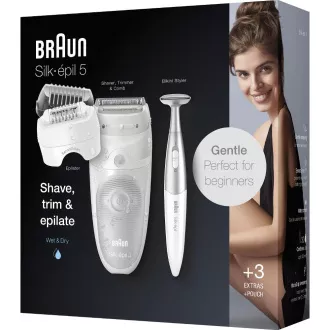 SILK-ÉPIL 5-805 SILBER EPILIERER BRAUN