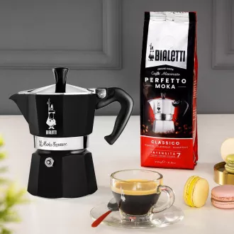 EXPRESS SCHWARZ 3P. MOKA TEEKANNE BIALETTI