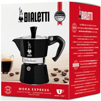 EXPRESS SCHWARZ 3P. MOKA TEEKANNE BIALETTI