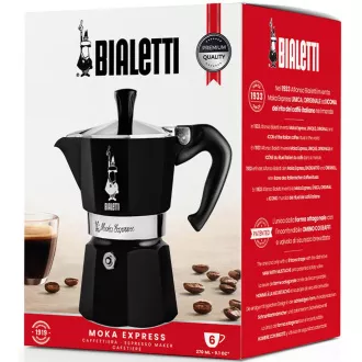 EXPRESS SCHWARZ 6P. MOKA TEEKANNE BIALETTI