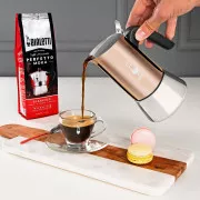 VENUS 6 PORTIONS KUPFER TEEKANNE BIALETTI