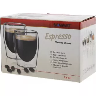 ESPRESSOGLÄSER 80ML SCANPART