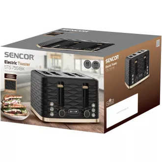 STS 7551BK SENCOR-Toaster