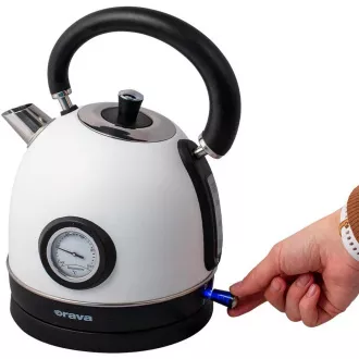 HILUXE-4 EDELSTAHL-WASSERKOCHER WEISS ORAVA HILUXE-4 EDELSTAHL-WASSERKOCHER WEISS ORAVA