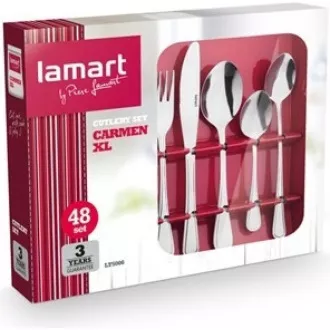 LT5006 BESTECKSET 48 TEILIG CARMEN XL LAMART
