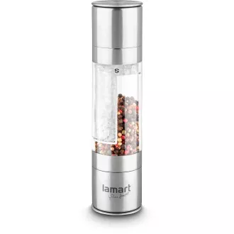 LT7014 GRINDER 2X100ML EDELSTAHLROHR LAMART LT7014 GRINDER 2X100ML EDELSTAHLROHR LAMART