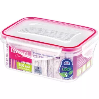 LT6007 BOX RECHTECKIG 550ML CLIP LAMART
