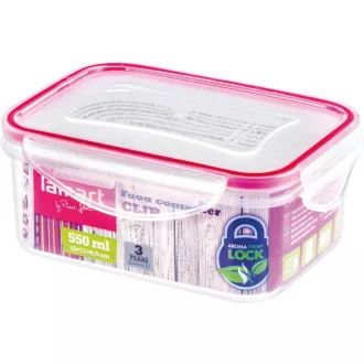 LT6007 BOX RECHTECKIG 550ML CLIP LAMART