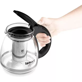 LT7027 KESSEL 1.5L SCHWARZ VERRE LAMART LT7027 KESSEL 1.5L SCHWARZ VERRE LAMART