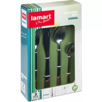 LT5007 BESTECKSET 24 TEILIG EMMA LAMART LT5007 BESTECKSET 24 TEILIG EMMA LAMART