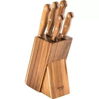 LT2080 SET MIT 5 MESSER AUS HOLZ LAMART LT2080 SET MIT 5 MESSER AUS HOLZ LAMART