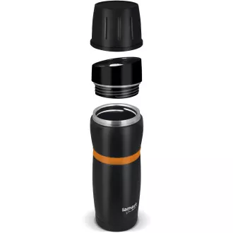 LT4054 THERMOSKA 480 SCHWARZ / ORANGE TASSE LAMART