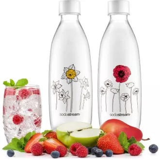 Flasche FUSE 2 x 1l Blumen im Winter SODA