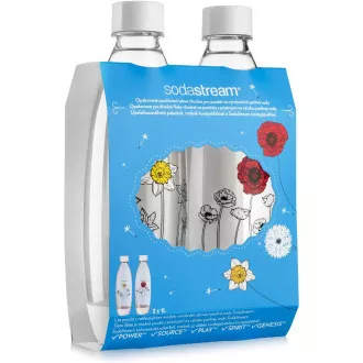 Flasche FUSE 2 x 1l Blumen im Winter SODA