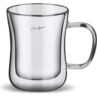 LT9033 SET 2ST LATTE 400ML VASO LAMART