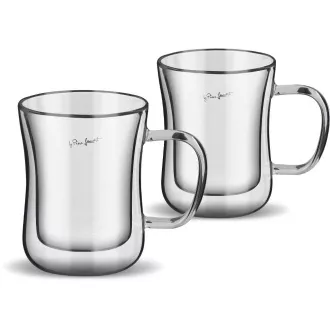 LT9033 SET 2ST LATTE 400ML VASO LAMART