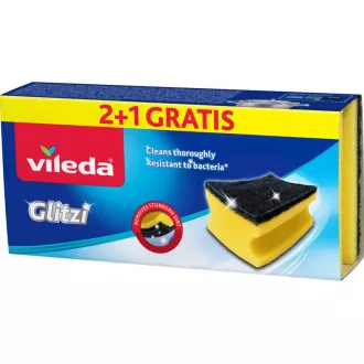 GLITZI PLUS SCHWAMM 3 STÜCK VILEDA