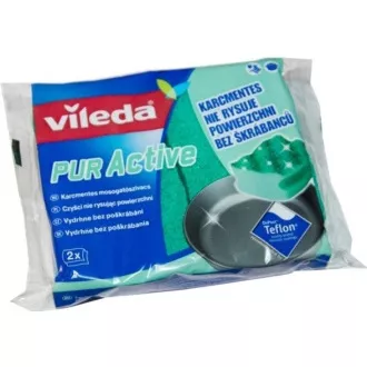 PUR AKTIV HOCH SCHWAMM 2PCS VILEDA PUR AKTIV HOCH SCHWAMM 2PCS VILEDA