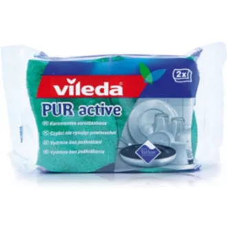 PUR AKTIV HOCH SCHWAMM 2PCS VILEDA PUR AKTIV HOCH SCHWAMM 2PCS VILEDA