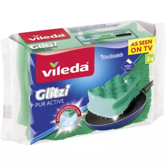 PUR AKTIV HOCH SCHWAMM 2PCS VILEDA PUR AKTIV HOCH SCHWAMM 2PCS VILEDA