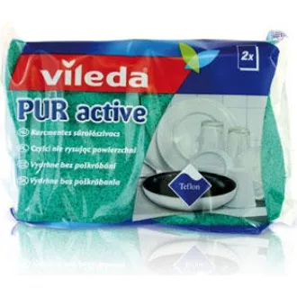 PUR AKTIV HOCH SCHWAMM 2PCS VILEDA PUR AKTIV HOCH SCHWAMM 2PCS VILEDA